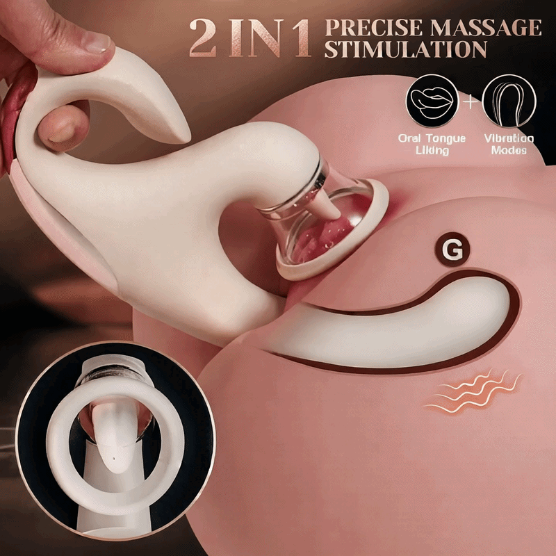 Tease Me 2-1 | Leckt, Saugt, Vibrations