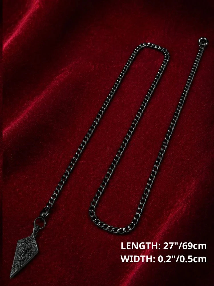 Slip Chain Dolk maat zwart